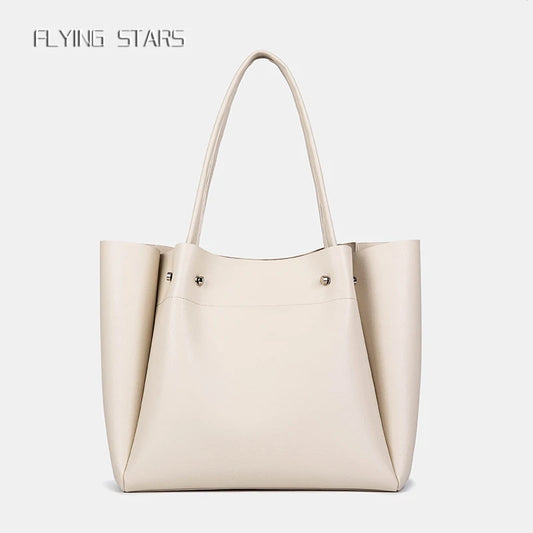 Bolsa de Hombro Mujer Estilo Casual – Tote Amplia con Zipper