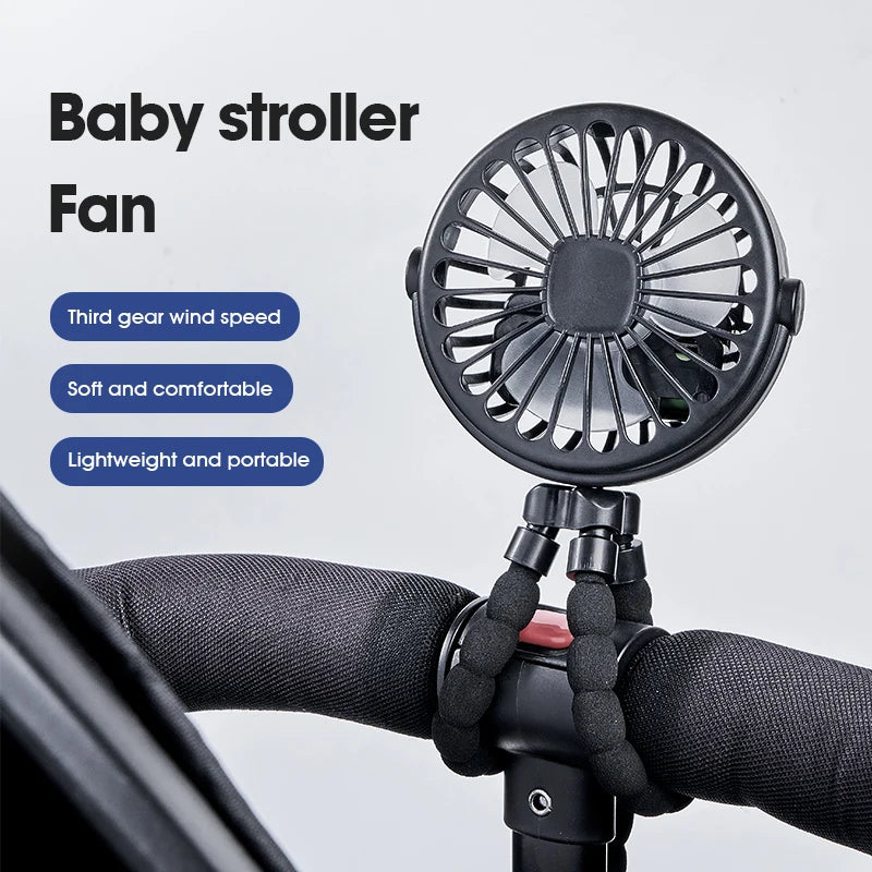 Ventilador Portátil USB Flexible Recargable