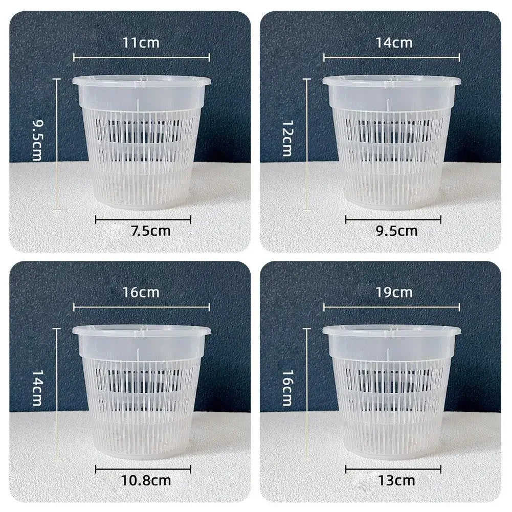 5pcs Maceta de Cultivo Transpirable para Plantas - Plantas con Ventilación