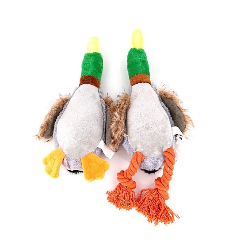 Juguete de Peluche para Perro con Sonido Tipo Pato Resistente