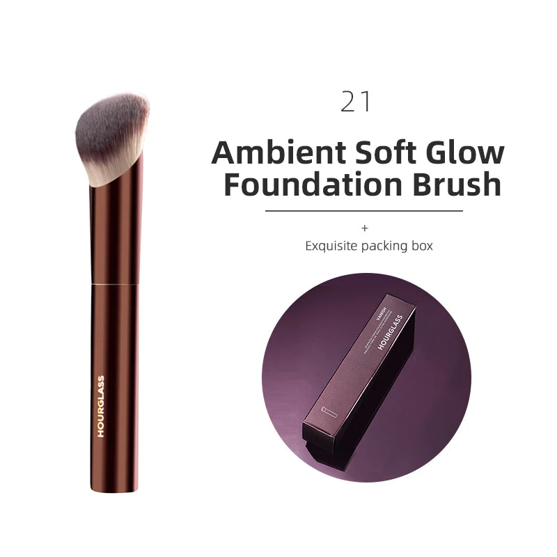 Brochas para Base, Polvo, Rubor y Sombras – Set Premium, Rostro y ojos