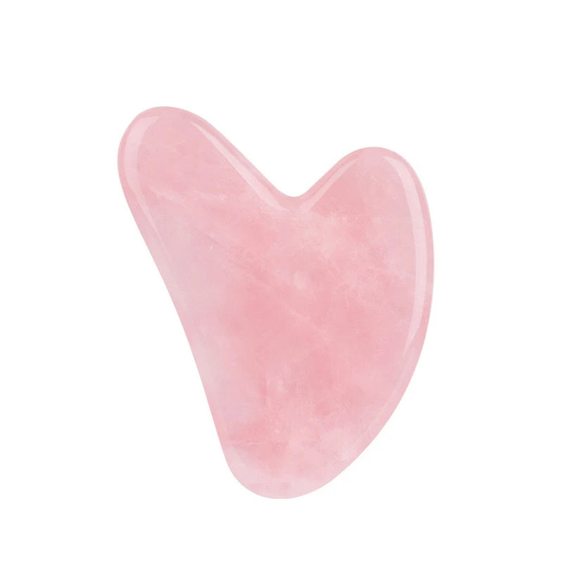 Rodillo Facial de Jade Natural con Gua Sha | Masajeador Facial para Skincare