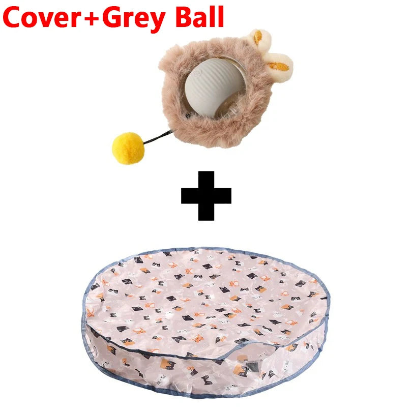 Interactive Cat Toy – Hidden Ball Hunting Mat