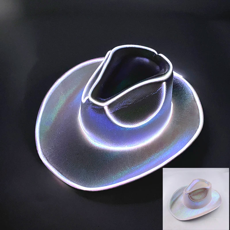 Sombrero LED Neón