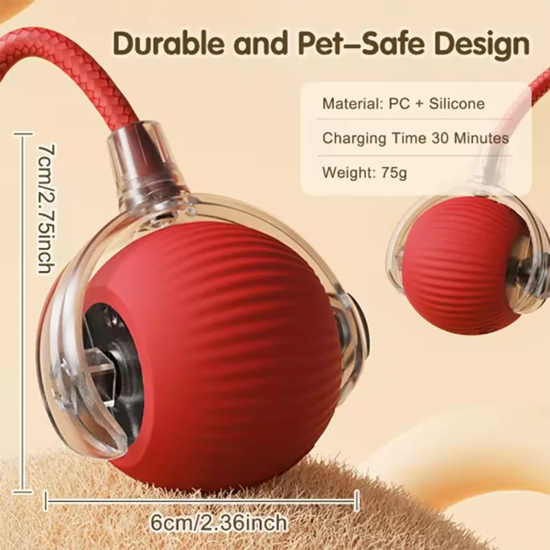 Pelota Interactiva Inteligente para Gatos