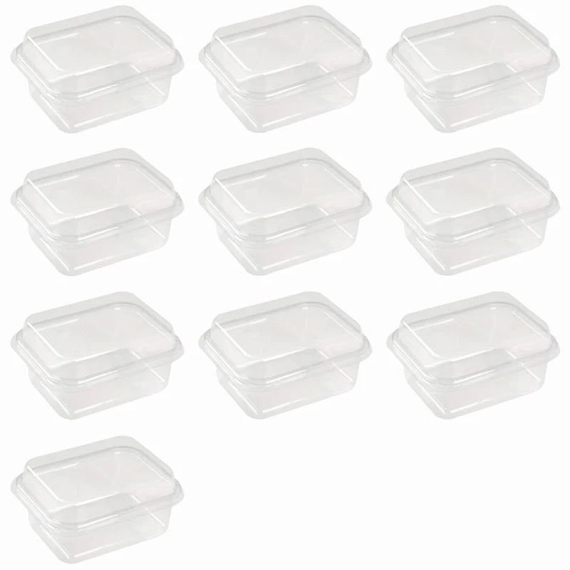 Transparent Cake Box Rectangle Dessert Cake Box Disposable Party Wedding Christmas Mousse Tiramisu Packaging