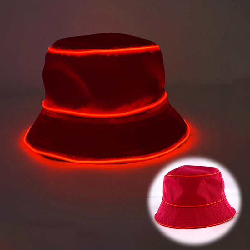 Sombrero LED Neón