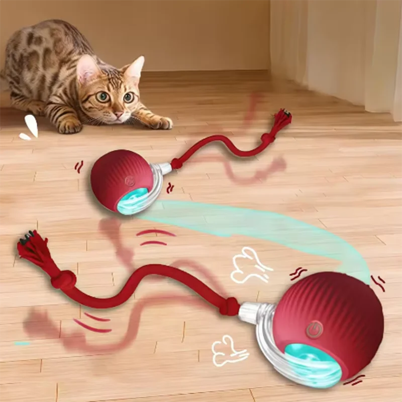 Pelota Interactiva Inteligente para Gatos