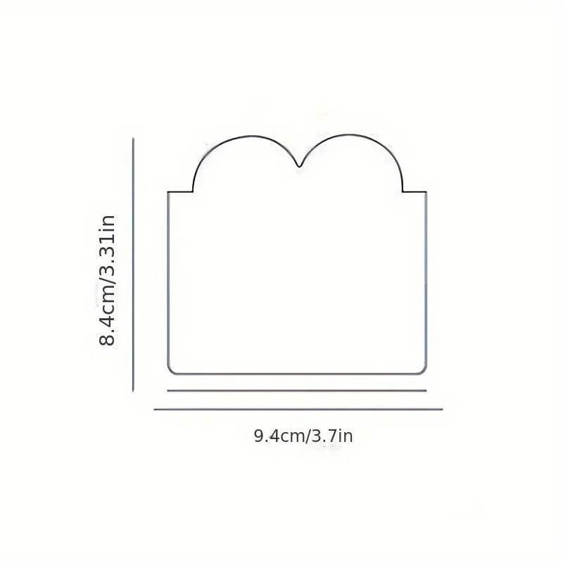 Tarjetas de Mensaje para Regalos - Pack de 10 Corazones para Escribir