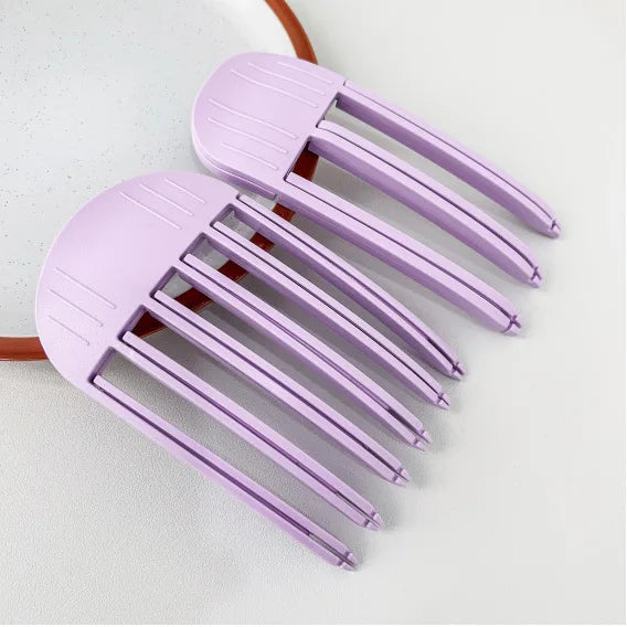 Fringe Clip with Volumizing and Curling Effect – Heatless Root Lift for Women. Natural Hair Care Styling Tool