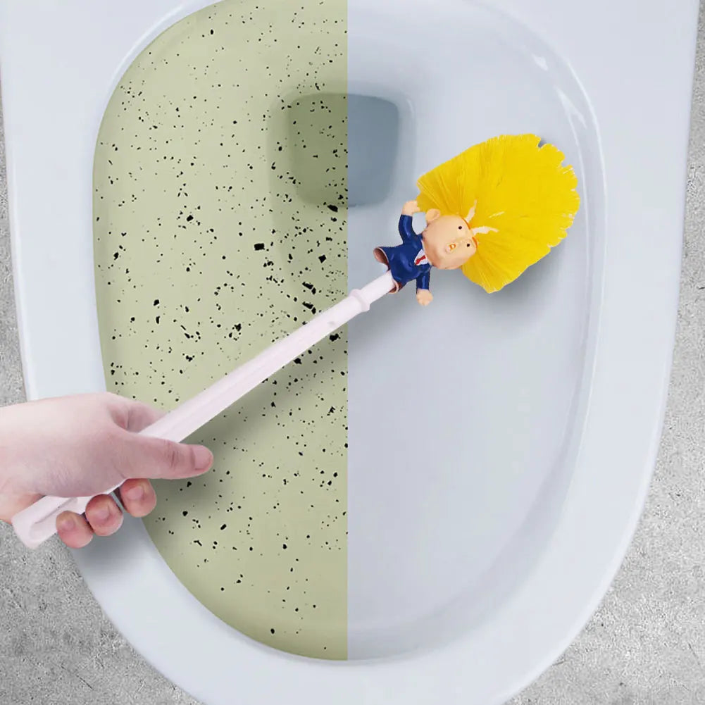 Cepillo para Inodoro Divertido con Soporte - Decorativa y Funcional