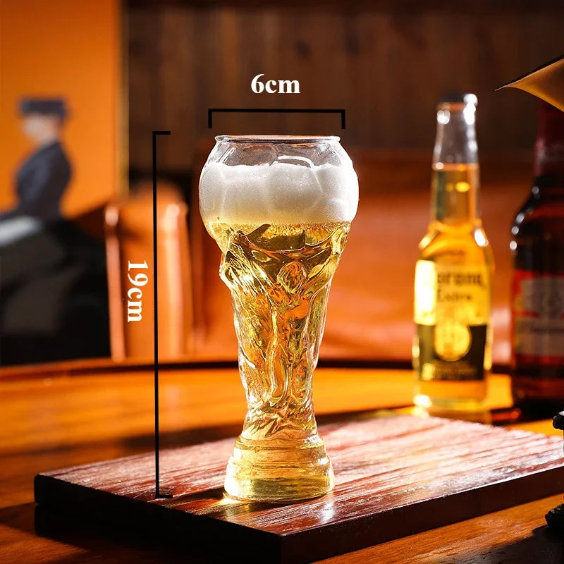 Vaso de Cerveza Diseño  Balón – Copa Creativa para Fiestas