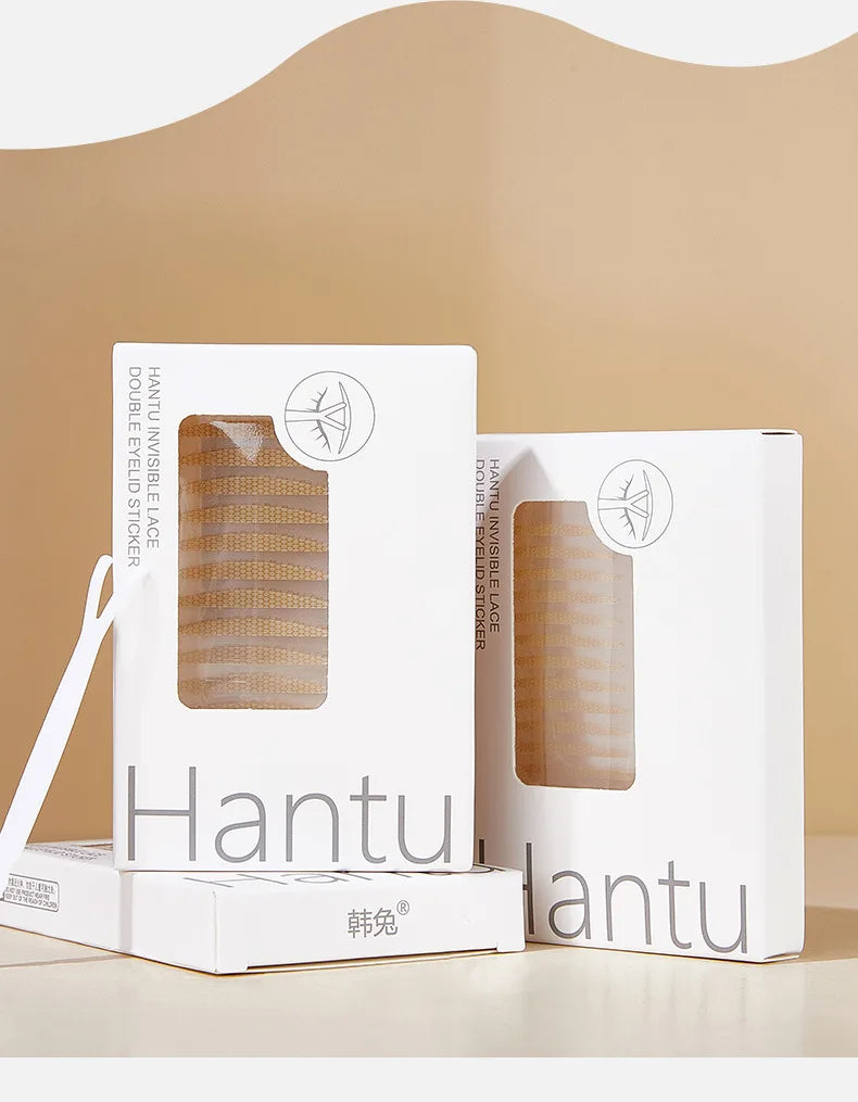 Adhesivos para Crear Doble Pliegue en Párpados – Acabado Natural, Efecto Ojos Más Grandes al Instante