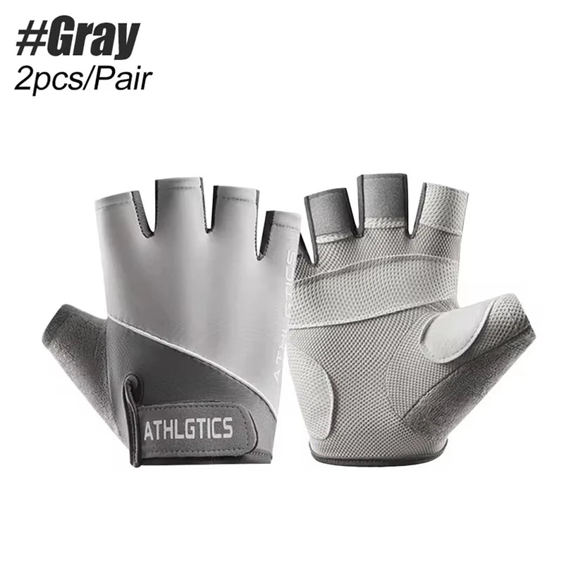 Guantes de Entrenamiento Mujer – Gym, Crossfit y Pesas, Medio Dedo Antideslizantes