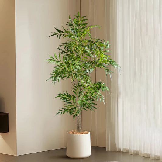 Planta Artificial Decorativa Tipo Palma Realista para Interior (78 cm - 140 cm)