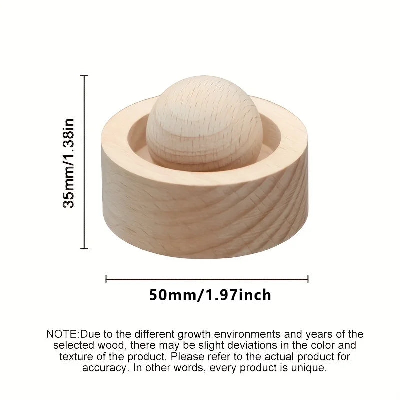 Difusor de Aroma de Madera para Aceites Esenciales – Mini Difusor Natural para Coche y Hogar