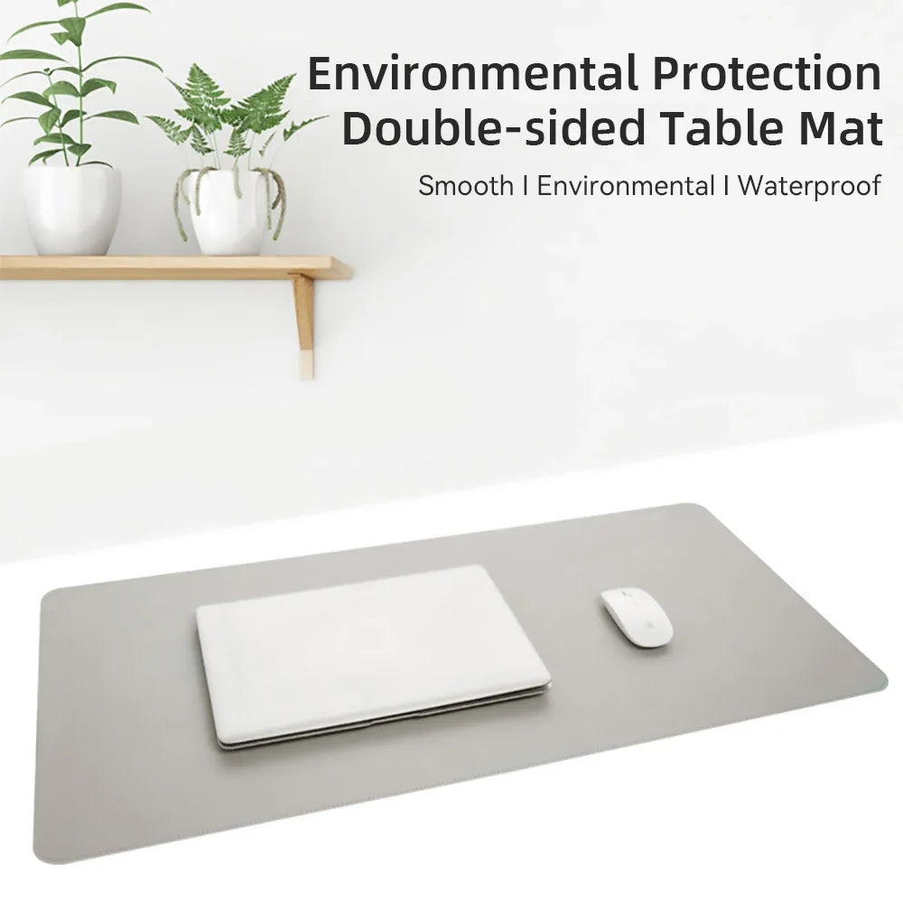 Protector de Escritorio para Laptop y mouse 60x30 cm – Tapete Impermeable Antideslizante