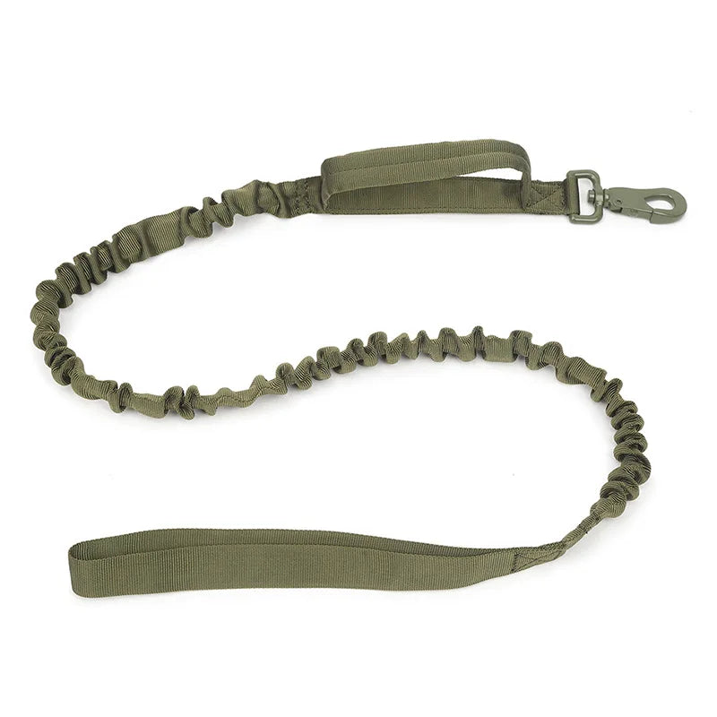 Collar Táctico Ajustable para Perros con Hebilla Metálica