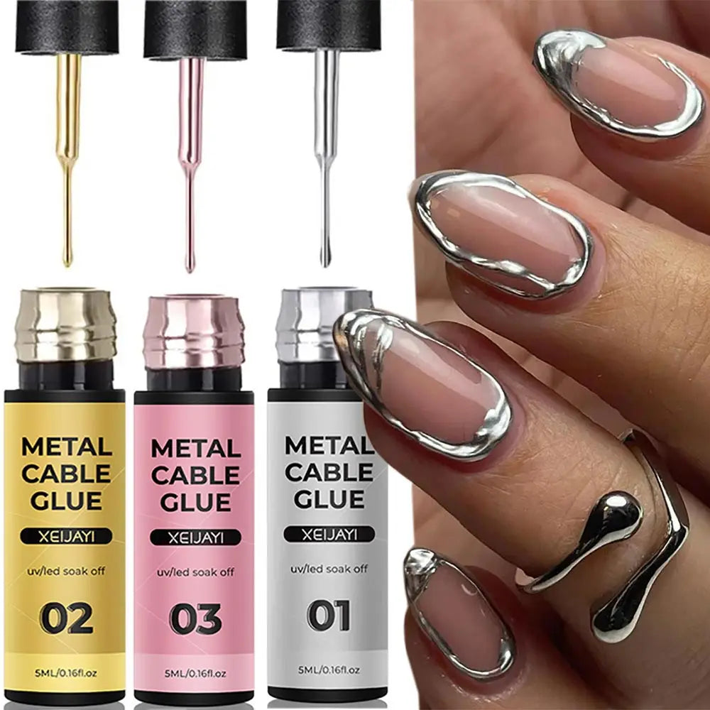 Esmalte en Gel Efecto Metálico – Gel semipermanente UV polish