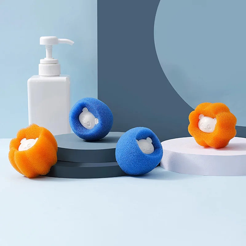 Set de 10 Bolas Quita Pelusas Manuales - Accesorios para Lavado y Limpieza