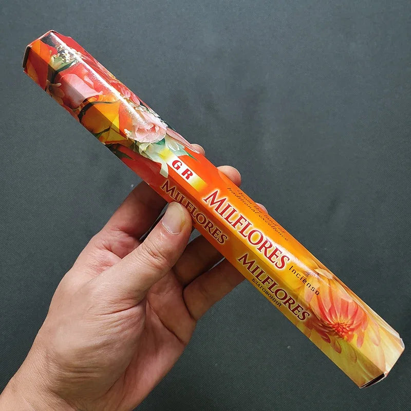 Incienso Aromático Natural – Caja con 20 Varitas para Meditación y Aromaterapia