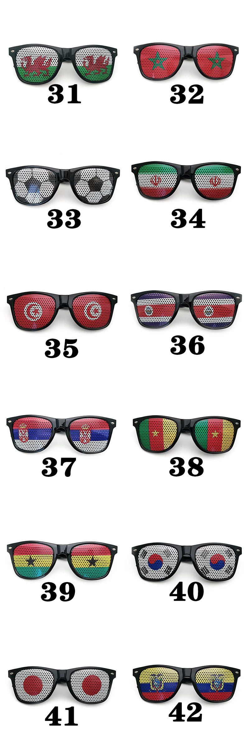 Gafas de Sol con Bandera