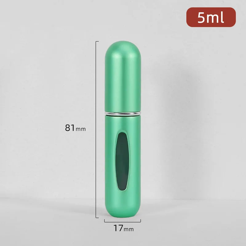 Botella Mini Spray Recargable – Ideal para Perfume o Líquidos de Viaje, Compacto y Portátil