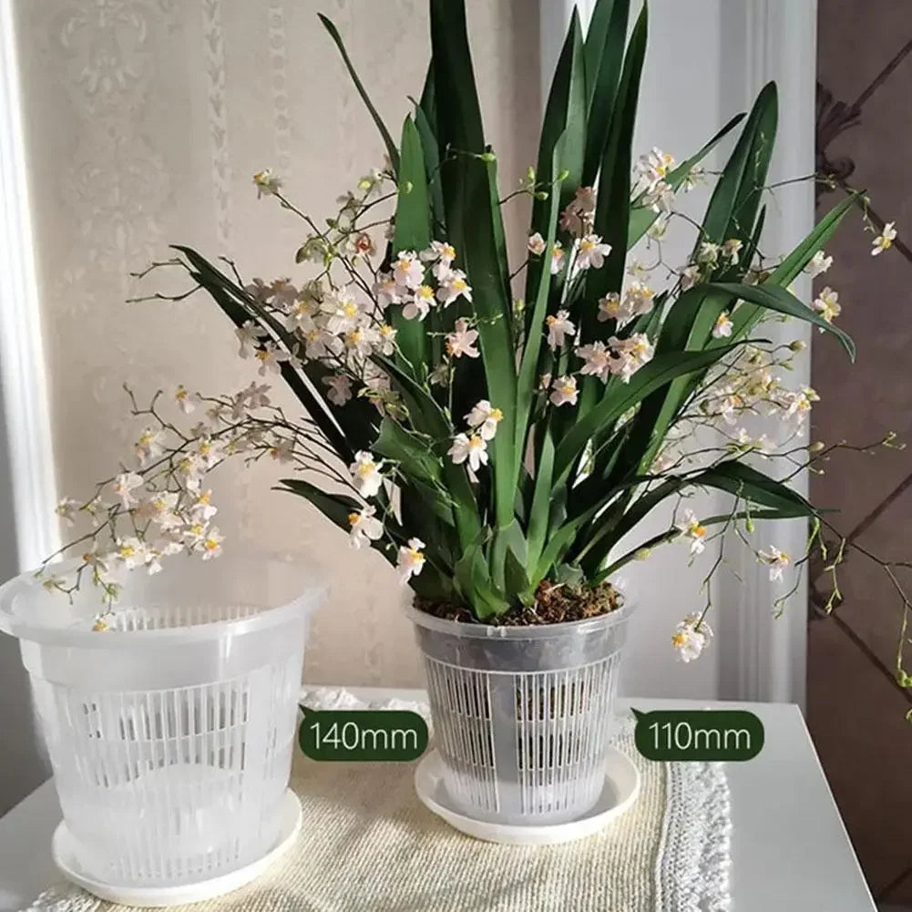 5pcs Maceta de Cultivo Transpirable para Plantas - Plantas con Ventilación