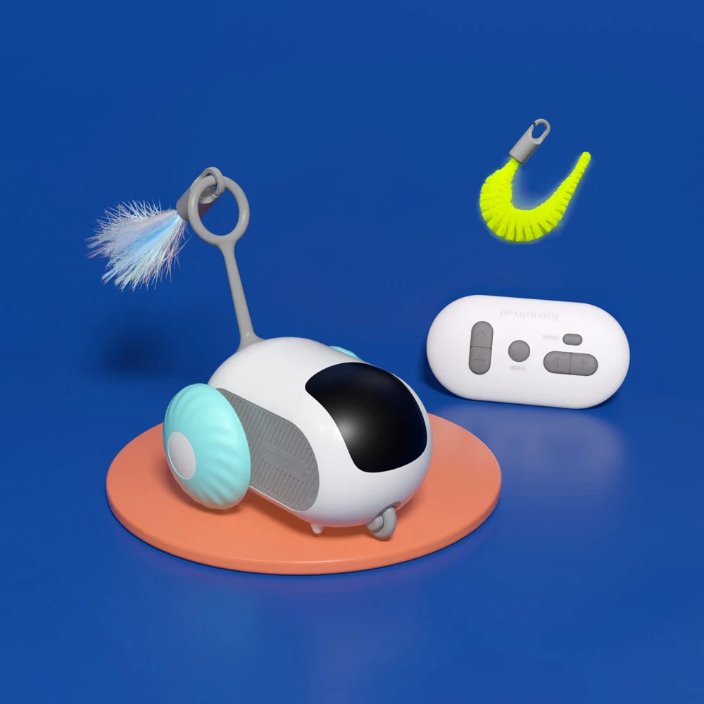 Juguete Interactivo Inteligente para Gatos con Control Remoto