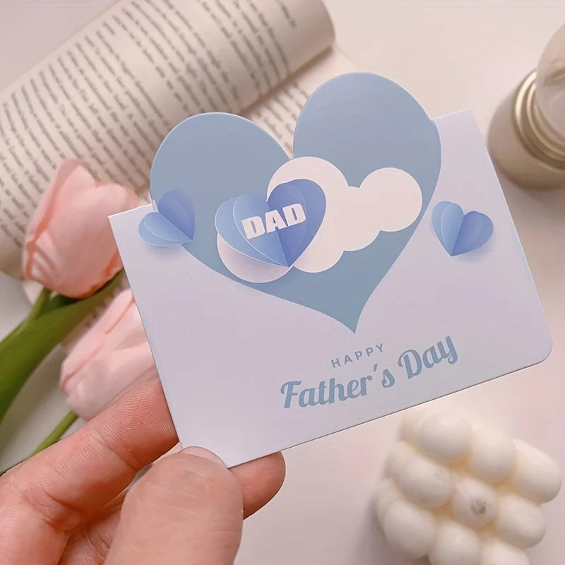Tarjetas de Mensaje para Regalos - Pack de 10 Corazones para Escribir