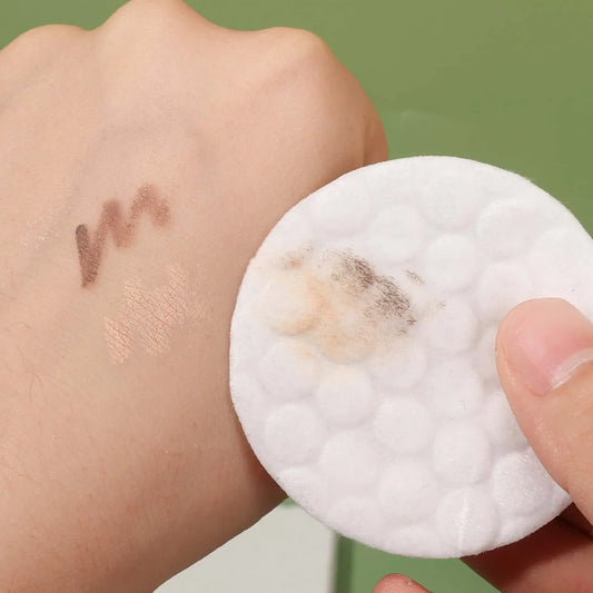 Cotton Pads Desmaquillantes 200pcs | Discos de Algodón para Remover Maquillaje