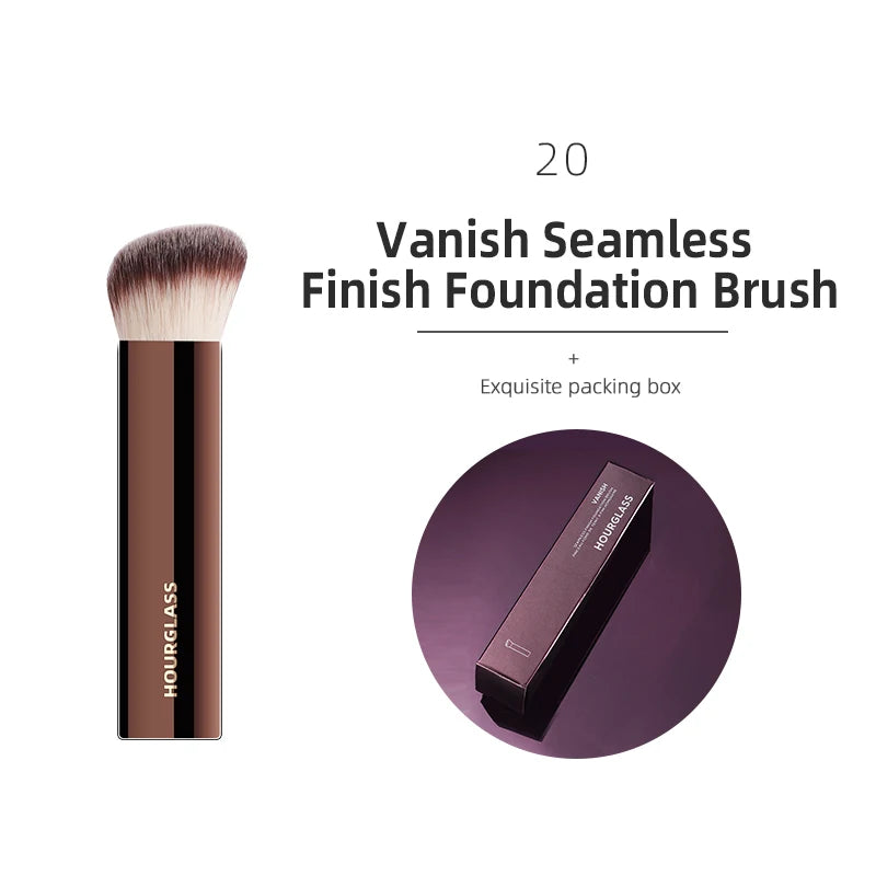 Brochas para Base, Polvo, Rubor y Sombras – Set Premium, Rostro y ojos