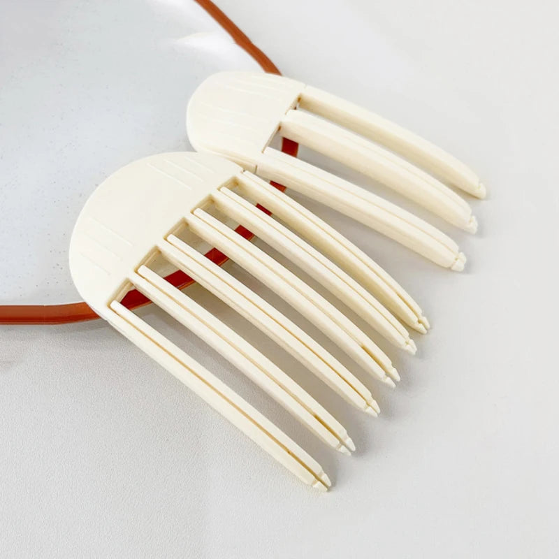 Fringe Clip with Volumizing and Curling Effect – Heatless Root Lift for Women. Natural Hair Care Styling Tool