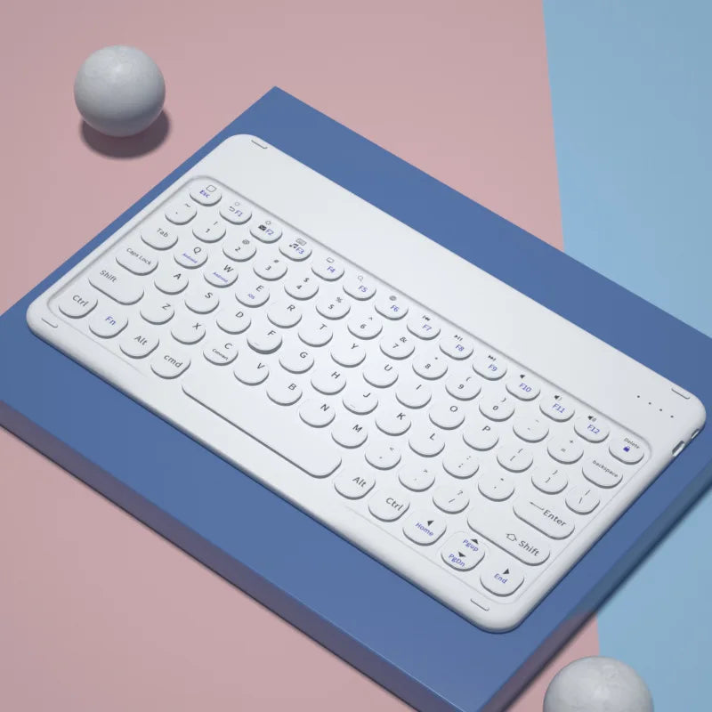 Teclado Bluetooth 10 Pulgadas para iPad y Tablet – Compacto Español/Inglés