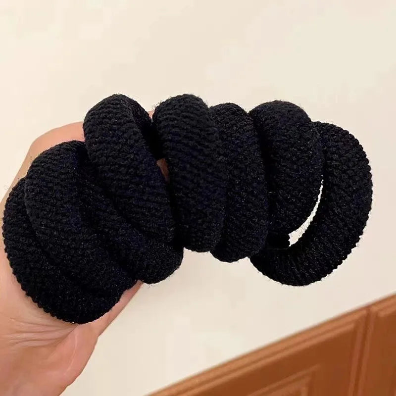 Ligas de Cabello Gruesas Sin Maltratar – Alta Resistencia, Antideslizantes y Duraderas