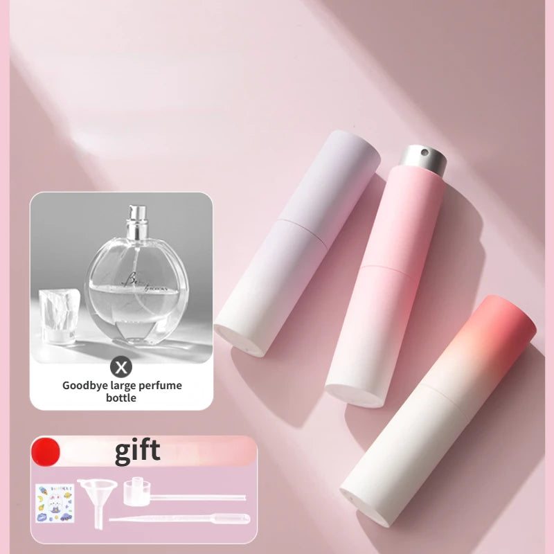 Atomizador de Perfume Recargable 8ml y 10ml – Mini Spray Portátil de Viaje