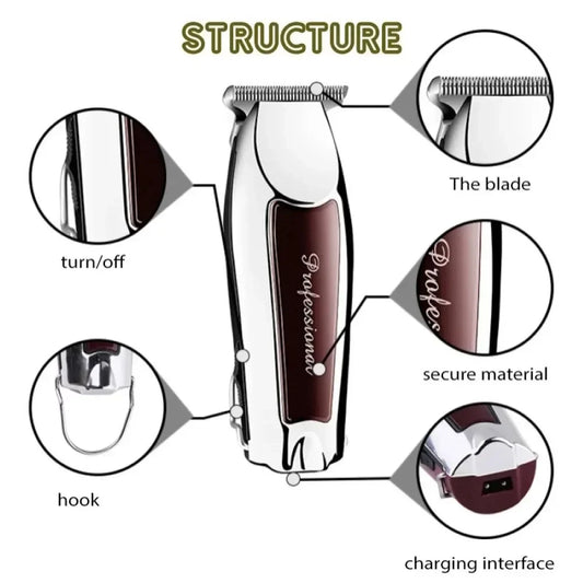 Cortadora de Cabello Recargable Profesional