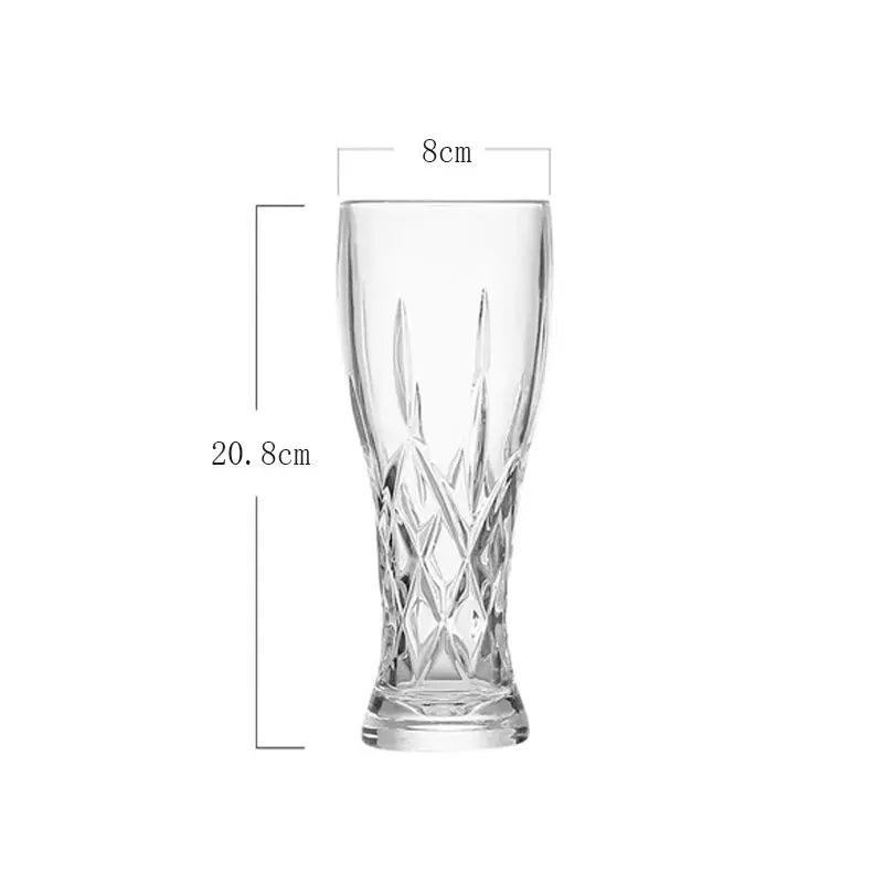 Vaso de Vidrio Estilo Trofeo – Edición Mundial 2026