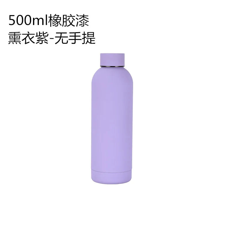 Termo de Acero Inoxidable Estilo Americano 500ml - Botella Térmica