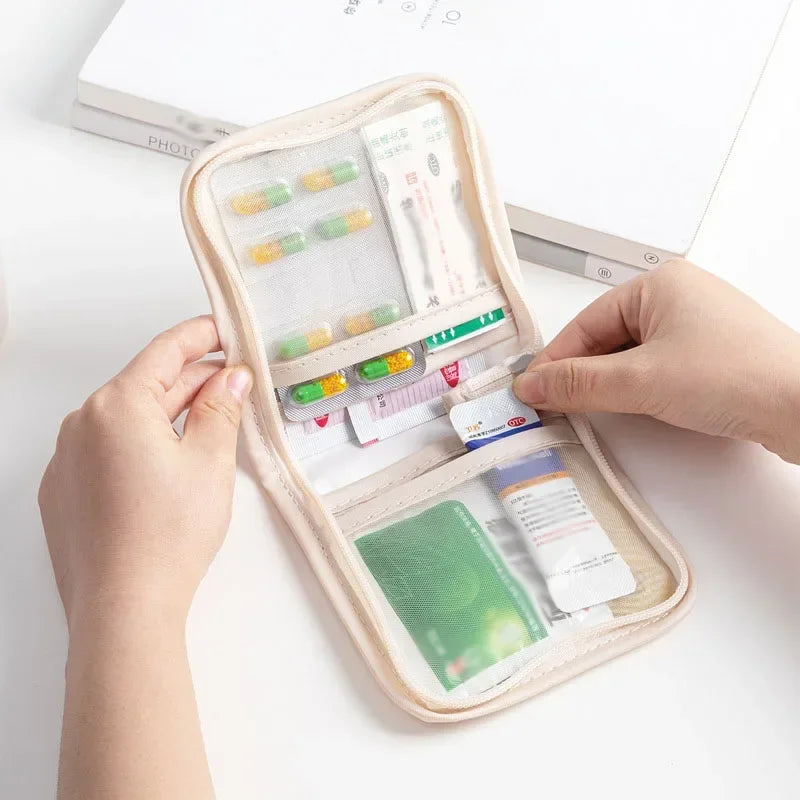 Bolsa de Almacenamiento de Medicamentos Portátil - Mini First Aid Kit
