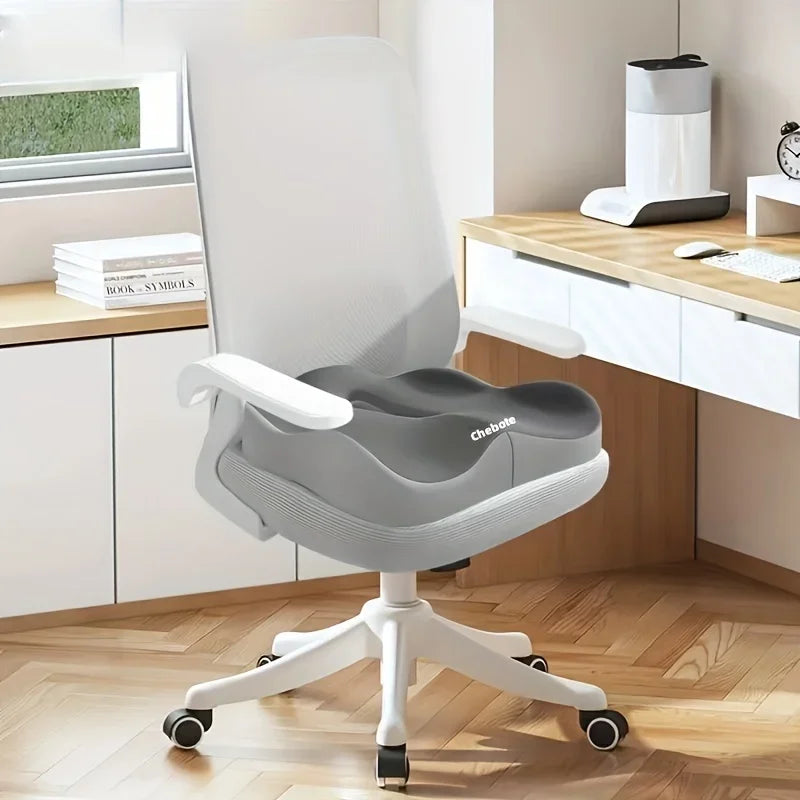 Cojín Ergonómico de Espuma Viscoelástica para Silla de Oficina – Asiento Ortopédico Antideslizante