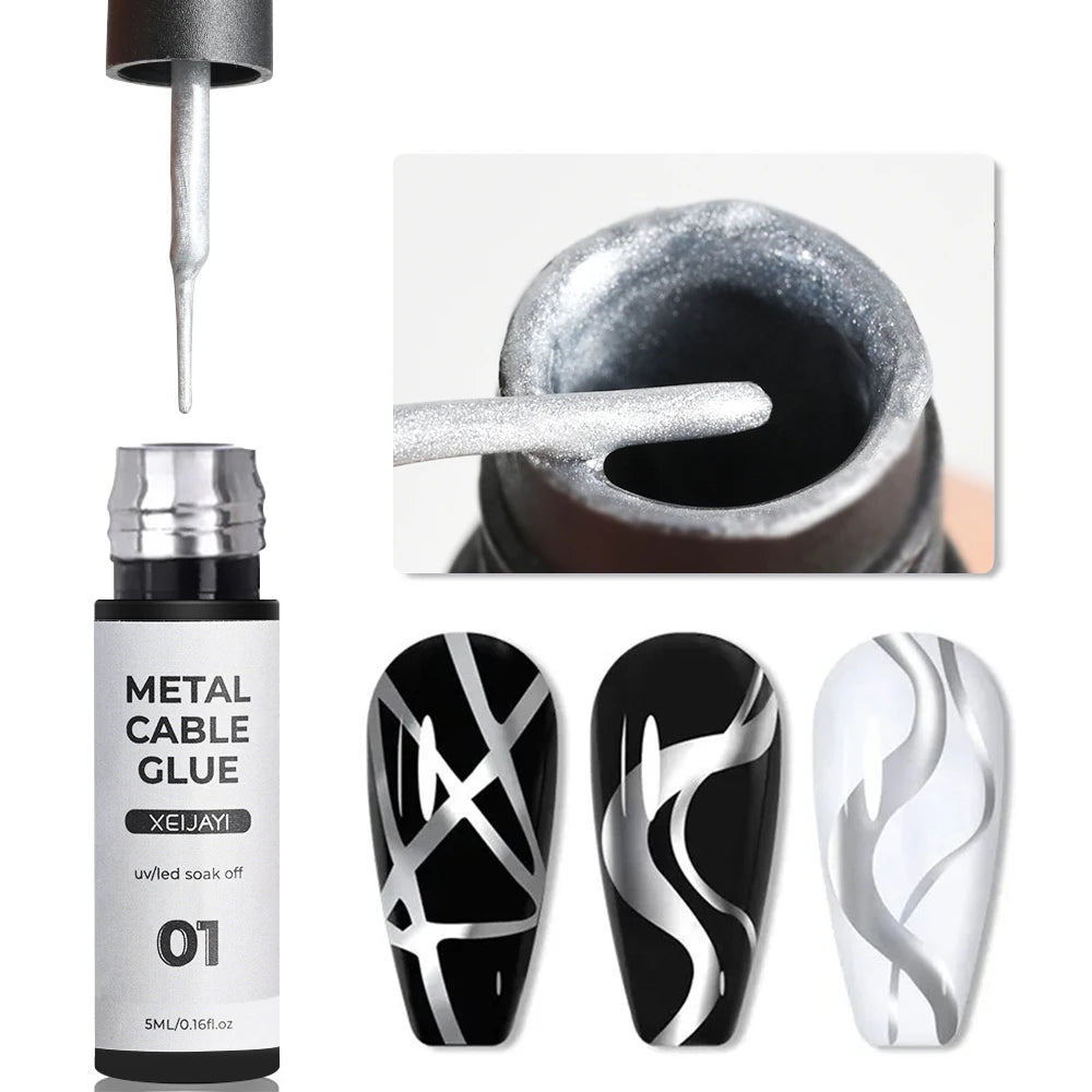 Esmalte en Gel Efecto Metálico – Gel semipermanente UV polish