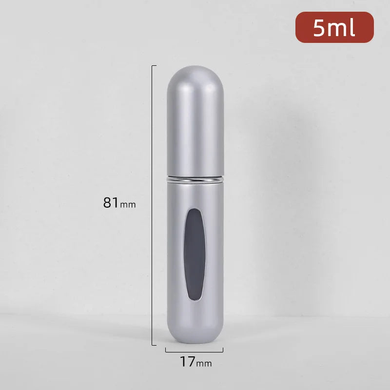 Botella Mini Spray Recargable – Ideal para Perfume o Líquidos de Viaje, Compacto y Portátil