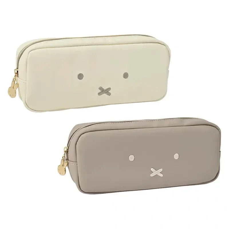 Estuche Escolar Miffy de Alta Calidad - Almacenamiento de Cosméticos Kawaii