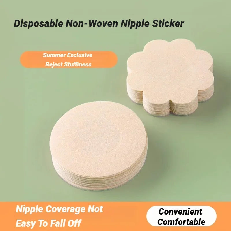 Nipple Cover Invisible de Poliéster - Protectores Adhesivos 6 cm