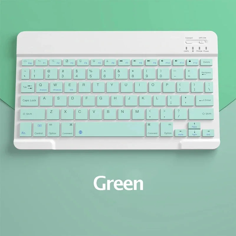 Teclado Bluetooth 10 Pulgadas para iPad y Tablet – Compacto Español/Inglés