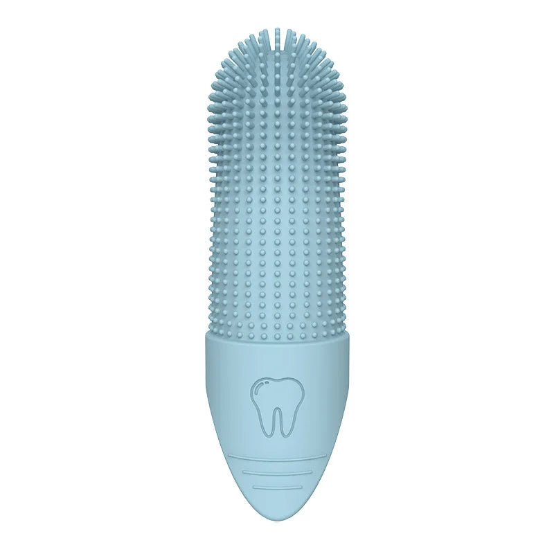 Cepillo Dental de Silicona para Mascotas