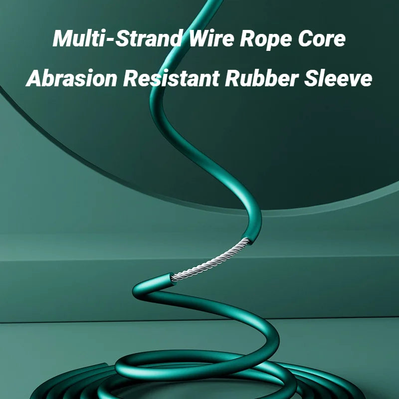 Jump Rope con Contador de Calorías – Cable de Acero Ajustable, Entrenamiento en Casa
