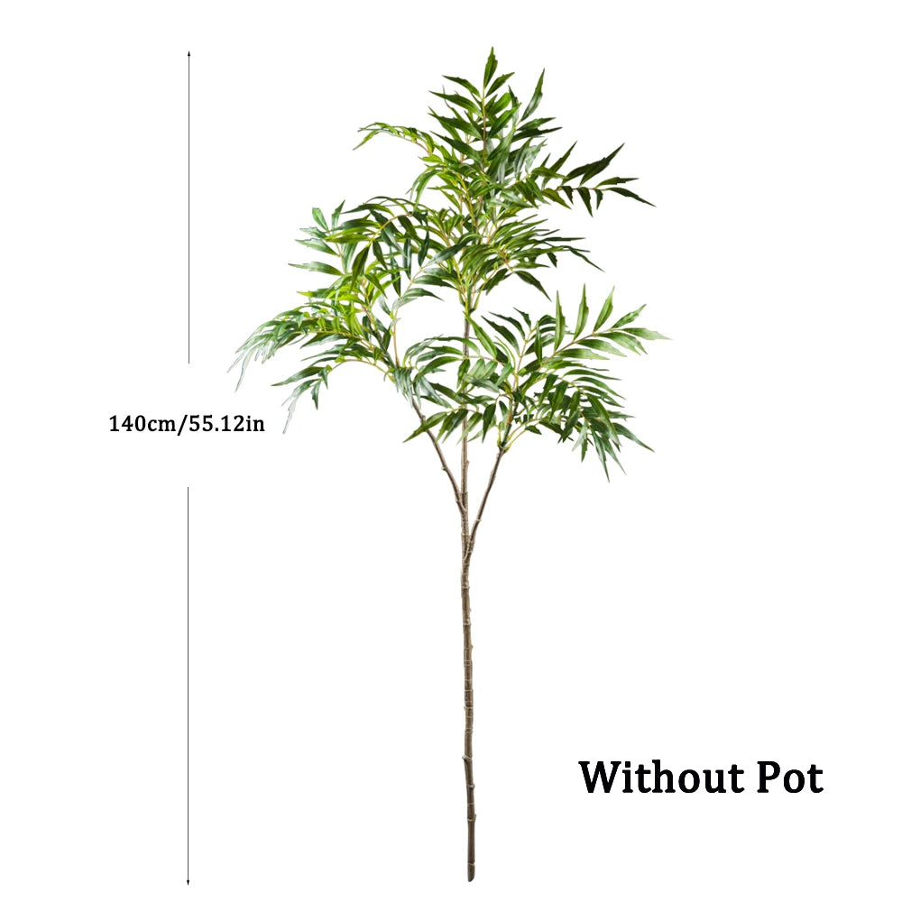 Planta Artificial Decorativa Tipo Palma Realista para Interior (78 cm - 140 cm)