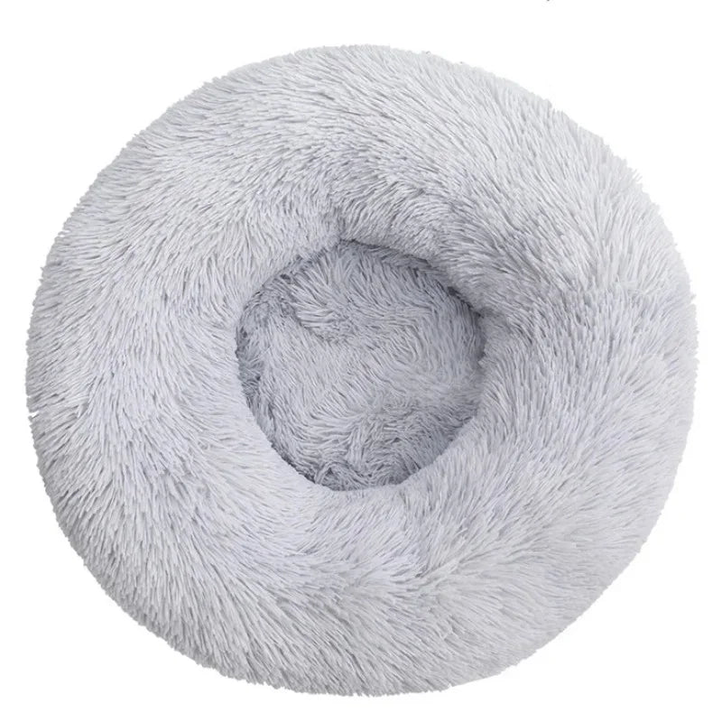 Cama Redonda Suave para Perros y Gatos – Cama Acolchada para Mascotas
